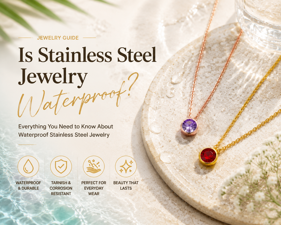 Is Stainless Steel Jewelry Waterproof? | Waterproof Stainless Steel Jewelry Guide