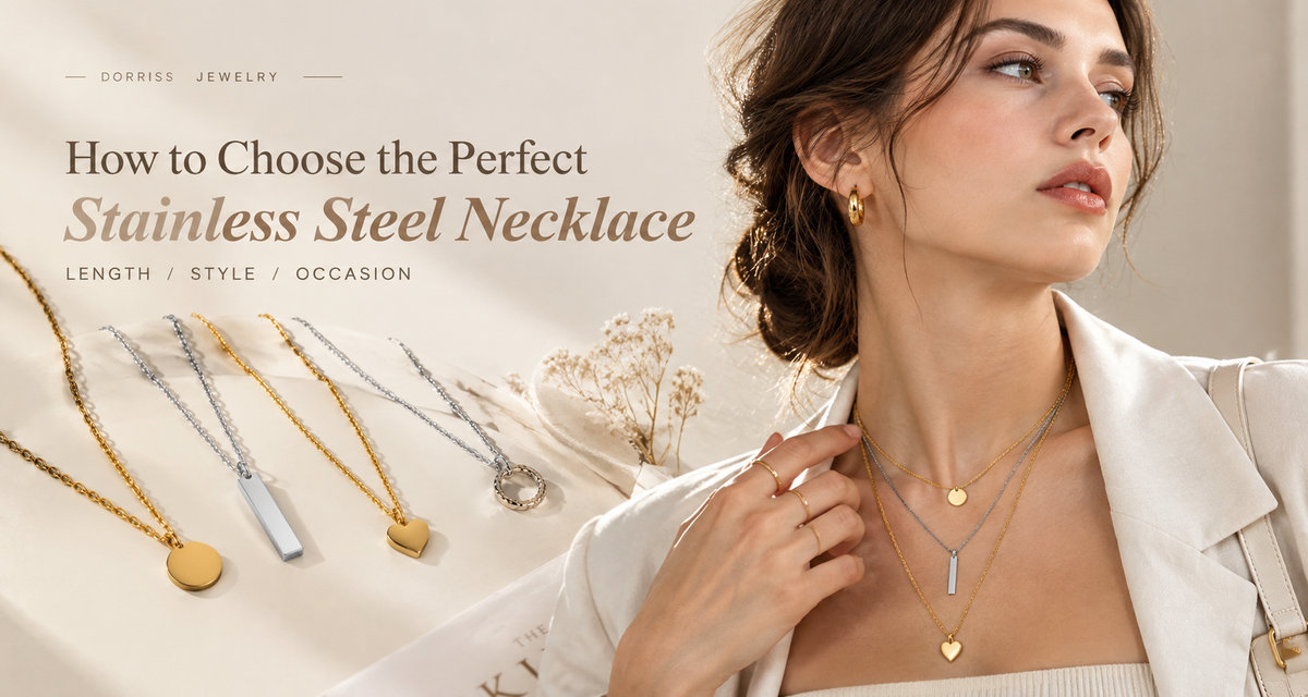 how to choose the perfect stainless steel necklace