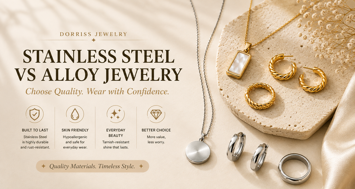 Is Stainless Steel Better Than Alloy Jewelry? A Complete Comparison