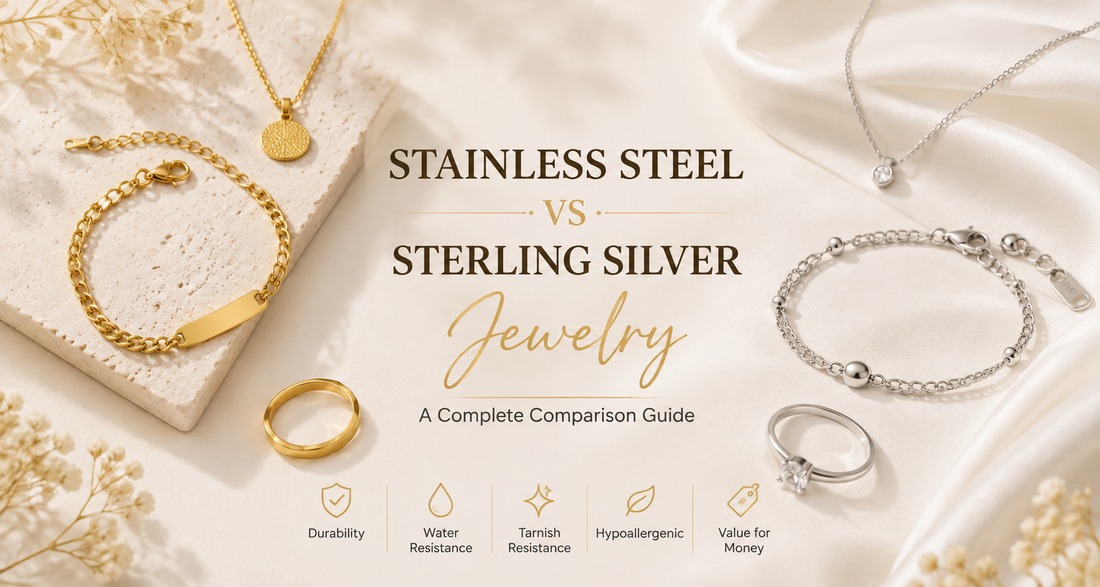 Stainless Steel vs Sterling Silver Jewelry: Which Is Better?