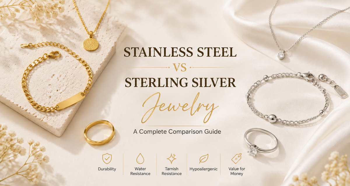Stainless Steel vs Sterling Silver Jewelry: Which Is Better?